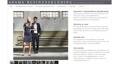 Desktop Screenshot of business-kleding.nl