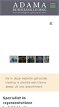 Mobile Screenshot of business-kleding.nl